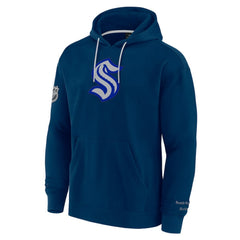 Seattle Kraken Fanatics Elements Pace Pullover Hoodie - Deep Sea Blue | US 201058808