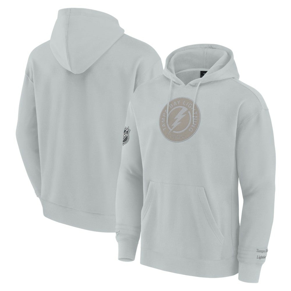 Tampa Bay Lightning Fanatics Elements Pace Pullover Hoodie - Gray | US 201058811