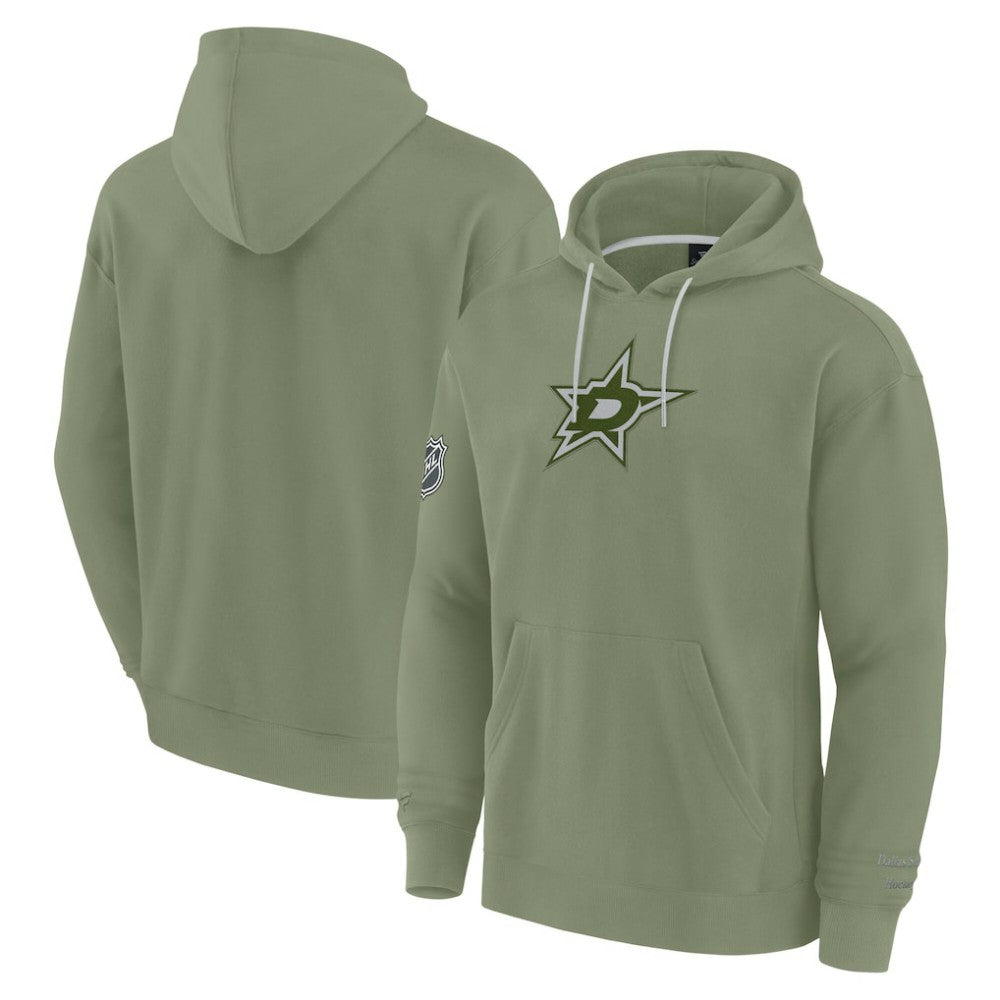 Dallas Stars Fanatics Elements Pace Pullover Hoodie - Olive | US 201058829