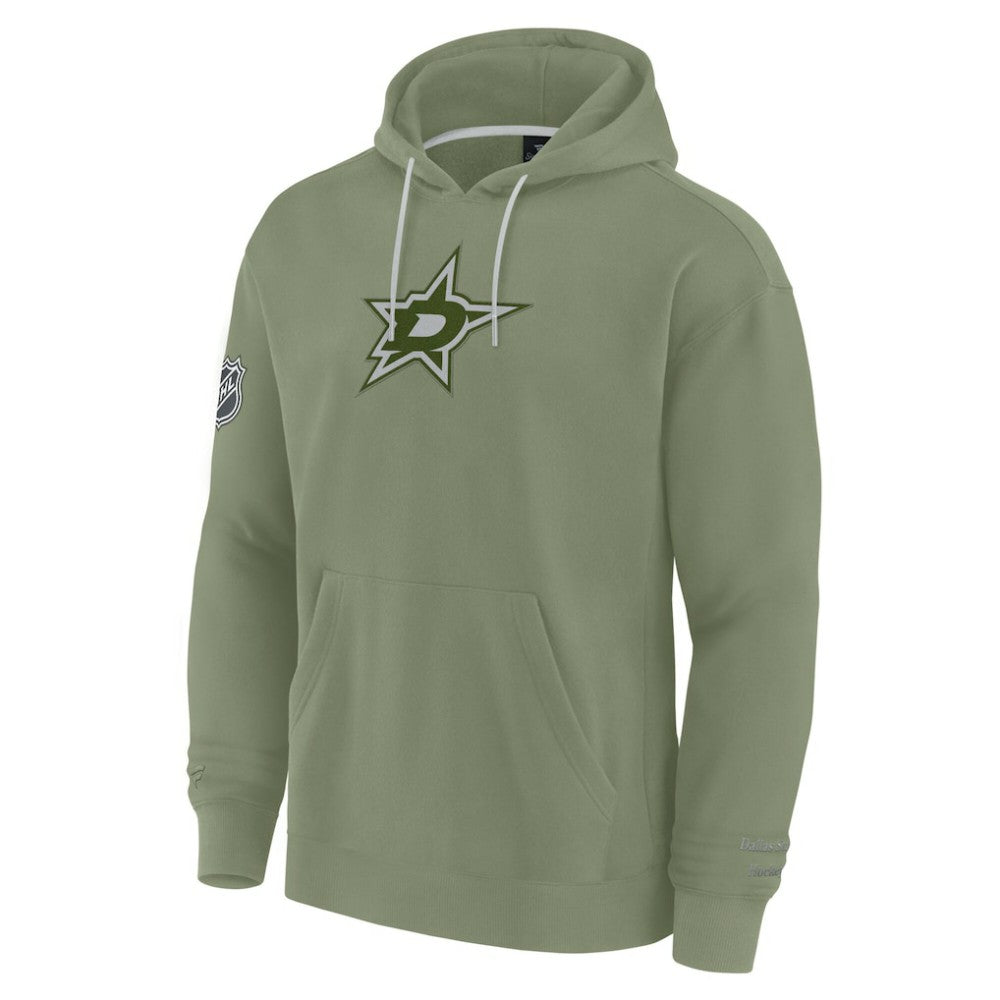 Dallas Stars Fanatics Elements Pace Pullover Hoodie - Olive | US 201058829