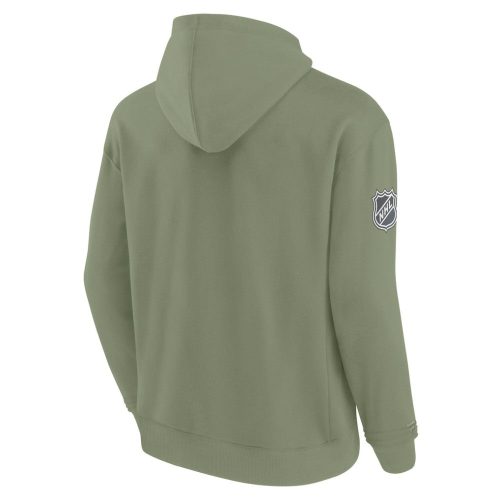 Dallas Stars Fanatics Elements Pace Pullover Hoodie - Olive | US 201058829