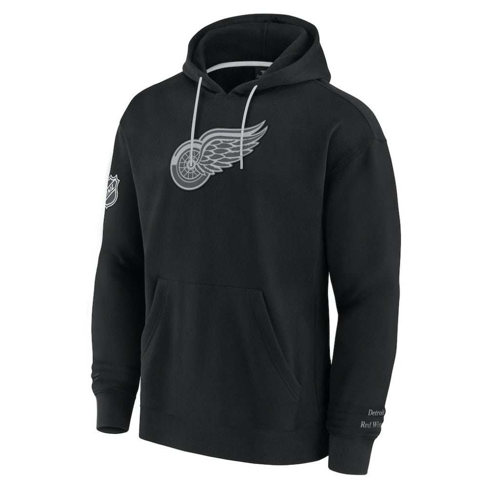 Detroit Red Wings Fanatics Elements Pace Pullover Hoodie - Black | US 201058838