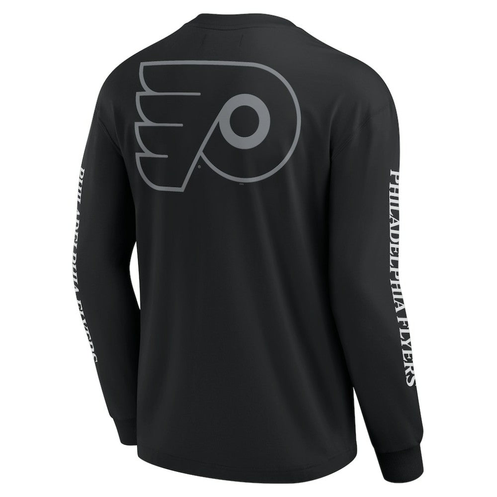 Philadelphia Flyers Fanatics Elements Strive Long Sleeve T-Shirt - Black | US 201058859
