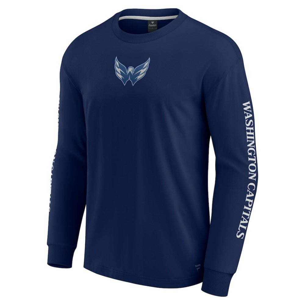 Washington Capitals Fanatics Elements Strive Long Sleeve T-Shirt - Navy | US 201058864