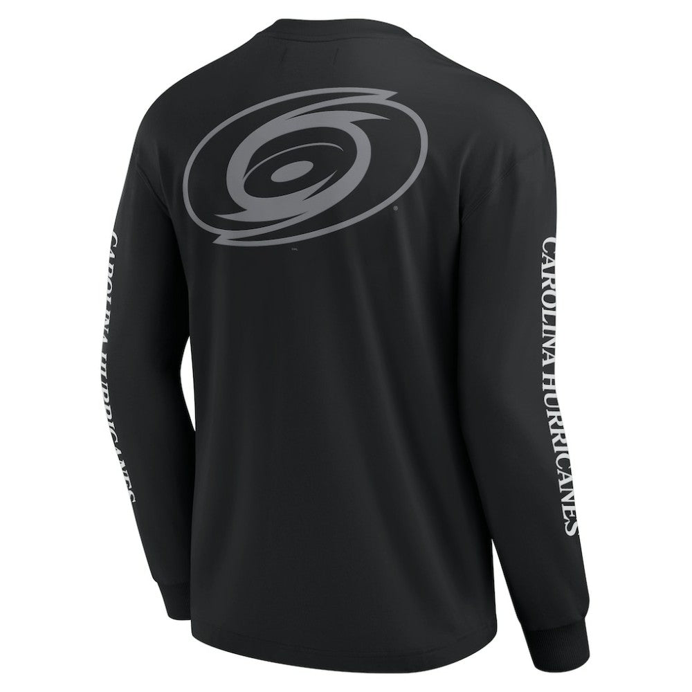 Carolina Hurricanes Fanatics Elements Strive Long Sleeve T-Shirt - Black | US 201058892