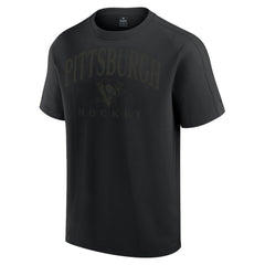 Pittsburgh Penguins Fanatics Elements Flex Tri-Blend T-Shirt - Black | US 201058929