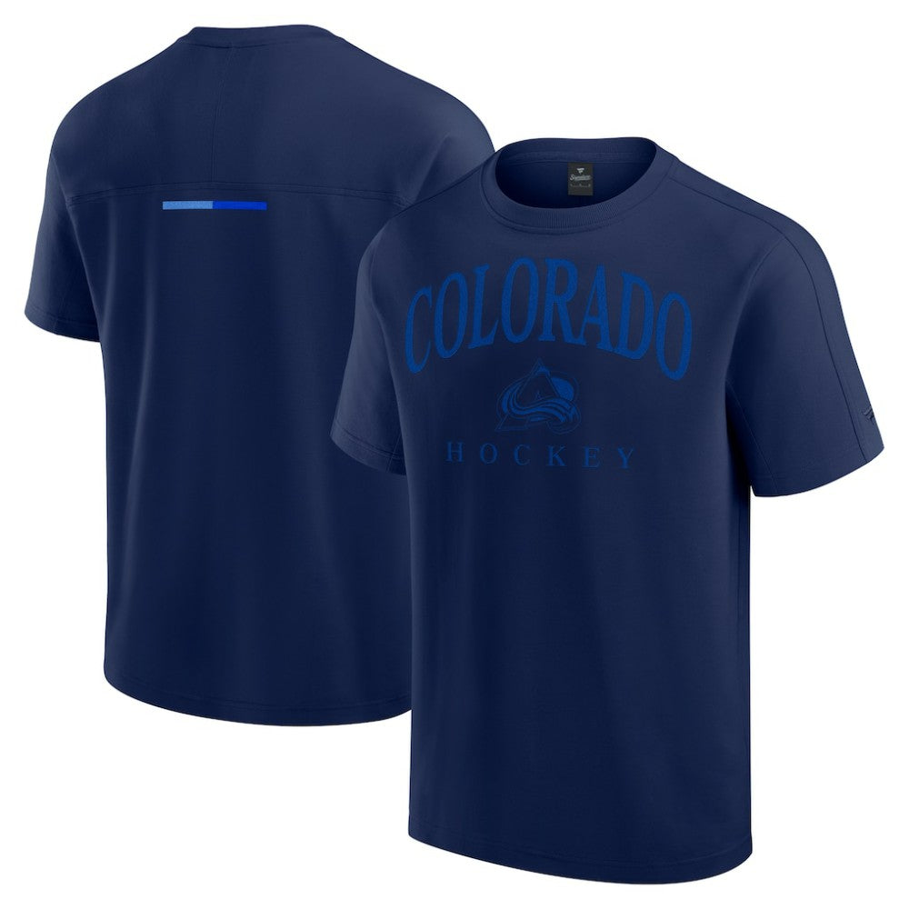 Colorado Avalanche Fanatics Elements Flex Tri-Blend T-Shirt - Navy | US 201058941