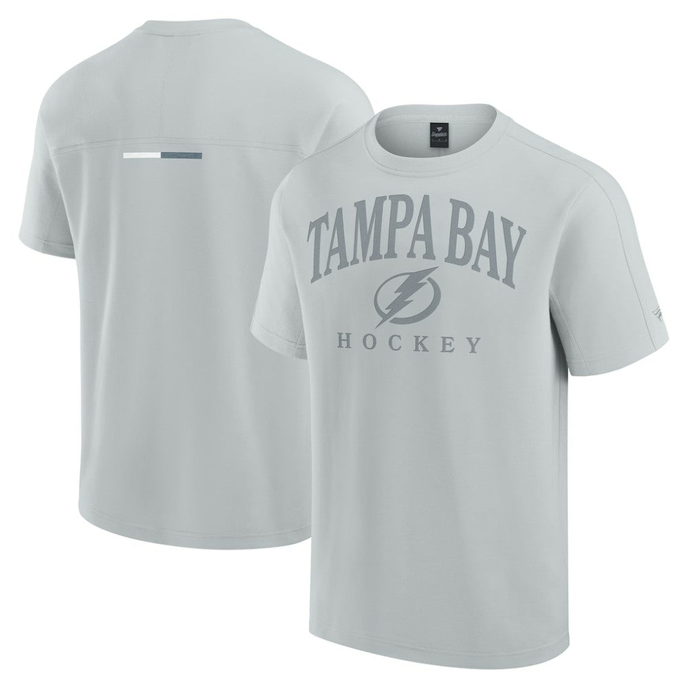 Tampa Bay Lightning Fanatics Elements Flex Tri-Blend T-Shirt - Gray | US 201058950