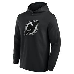 New Jersey Devils Fanatics Elements Blaze Tri-Blend Long Sleeve Hoodie T-Shirt - Black | US 201058992