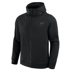 Detroit Red Wings Fanatics Elements Tonal Primary Tri-Blend Full-Zip Hoodie - Black | US 201059058