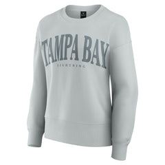 Tampa Bay Lightning Fanatics Women's Elements Flow Pullover Sweatshirt - Gray | US 201059075