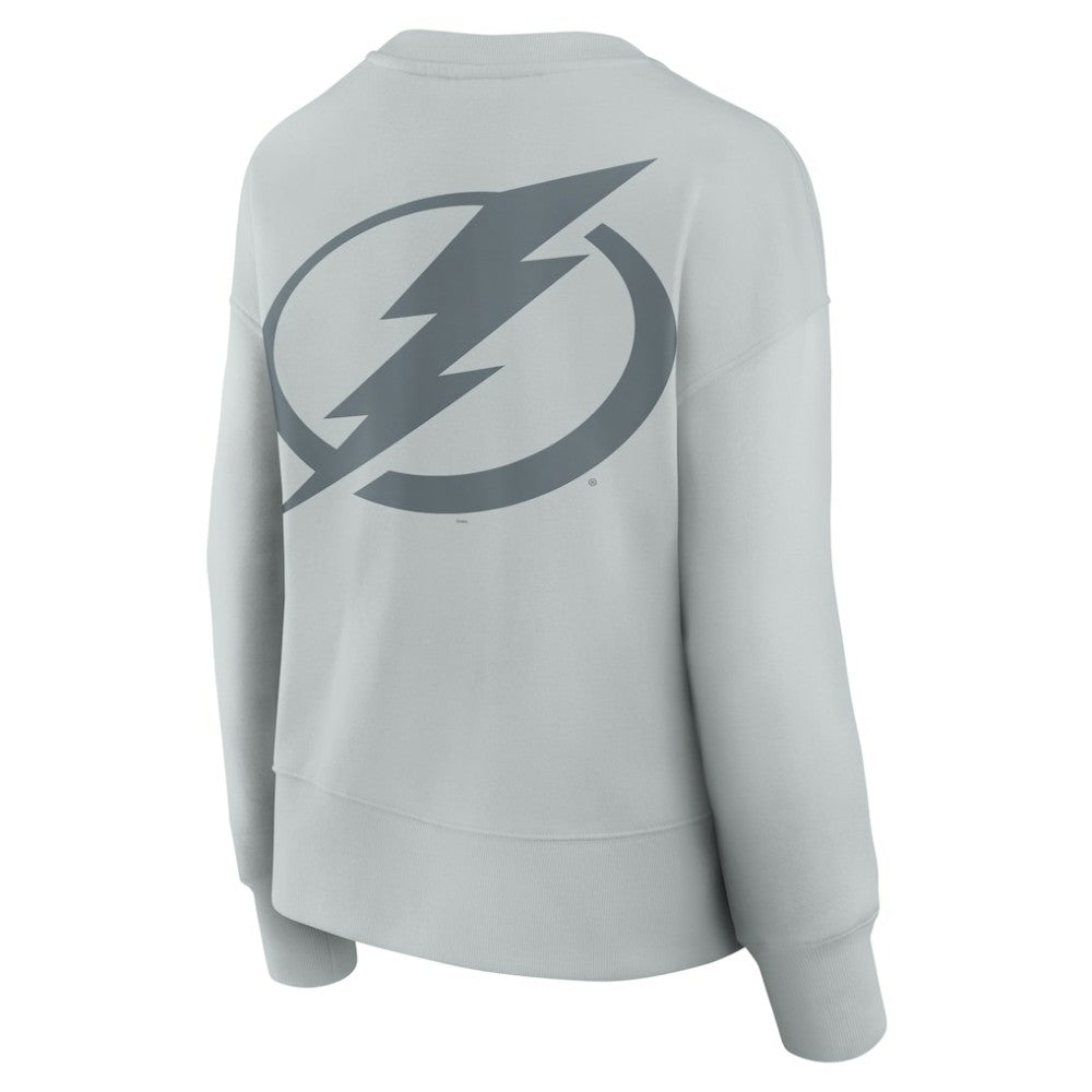 Tampa Bay Lightning Fanatics Women's Elements Flow Pullover Sweatshirt - Gray | US 201059075