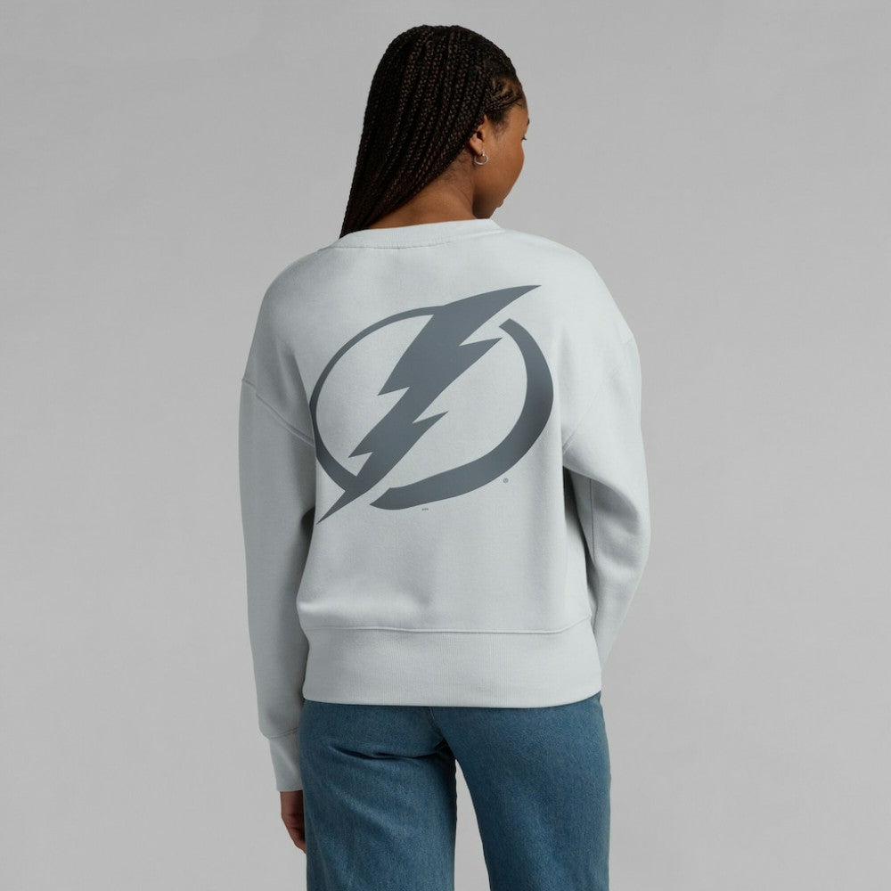 Tampa Bay Lightning Fanatics Women's Elements Flow Pullover Sweatshirt - Gray | US 201059075