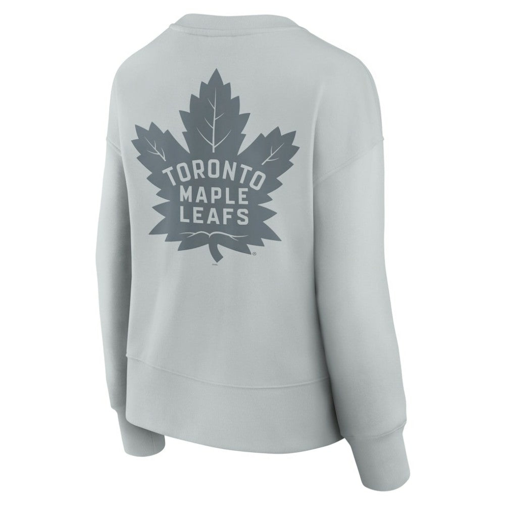 Toronto Maple Leafs Fanatics Women's Elements Flow Pullover Sweatshirt - Gray | US 201059076