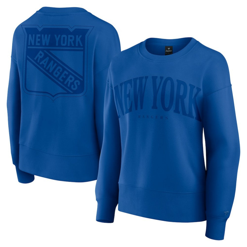 New York Rangers Fanatics Women's Elements Flow Pullover Sweatshirt - Royal | US 201059077