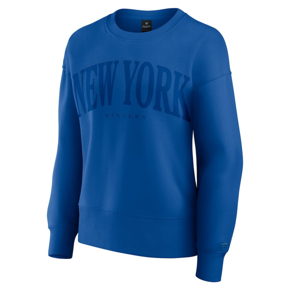 New York Rangers Fanatics Women's Elements Flow Pullover Sweatshirt - Royal | US 201059077