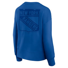 New York Rangers Fanatics Women's Elements Flow Pullover Sweatshirt - Royal | US 201059077