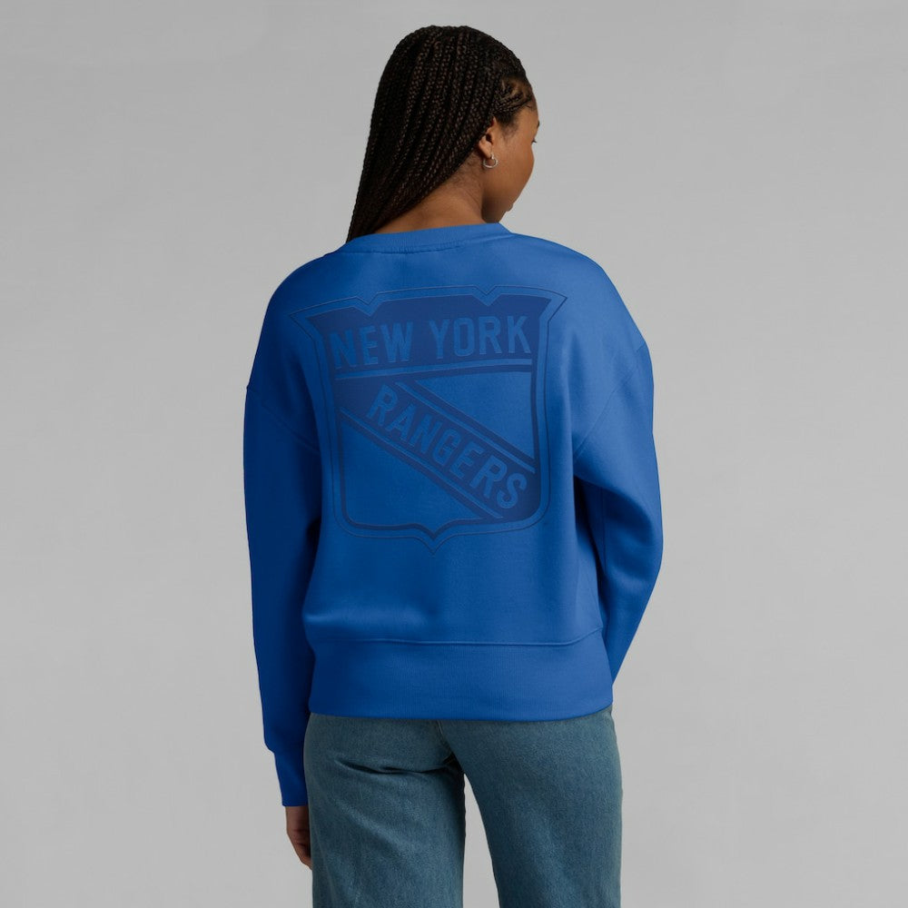 New York Rangers Fanatics Women's Elements Flow Pullover Sweatshirt - Royal | US 201059077