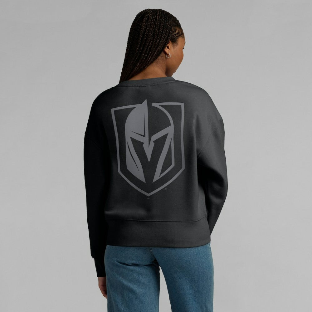 Vegas Golden Knights Fanatics Women's Elements Flow Pullover Sweatshirt - Black | US 201059079