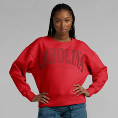 Carolina Hurricanes Fanatics Women's Elements Flow Pullover Sweatshirt - Red | US 201059086