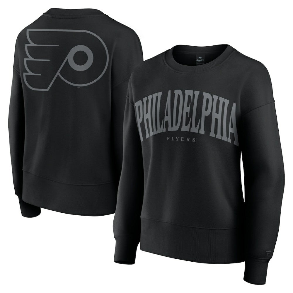 Philadelphia Flyers Fanatics Women's Elements Flow Pullover Sweatshirt - Black | US 201059089