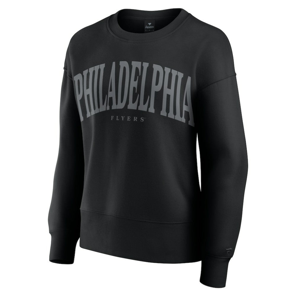 Philadelphia Flyers Fanatics Women's Elements Flow Pullover Sweatshirt - Black | US 201059089