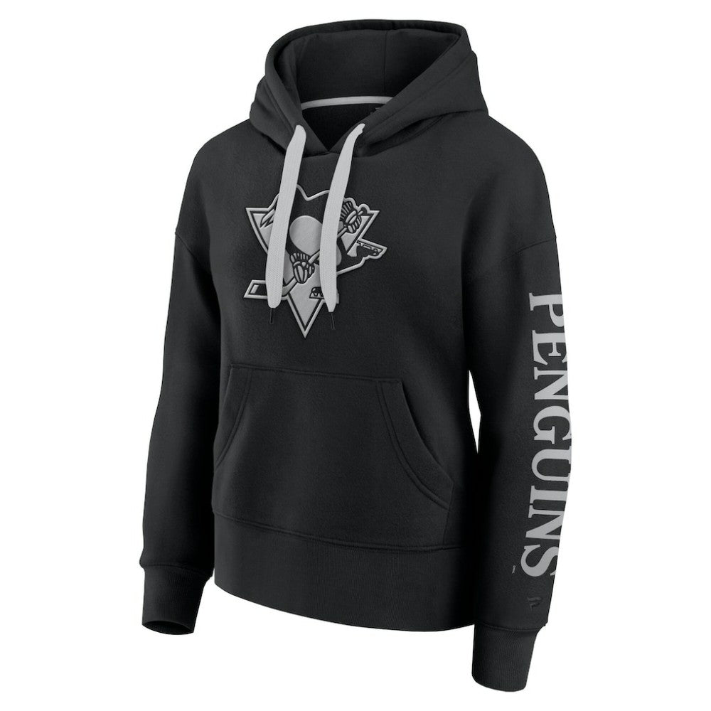 Pittsburgh Penguins Fanatics Women's Elements Next Pullover Hoodie - Black | US 201059118
