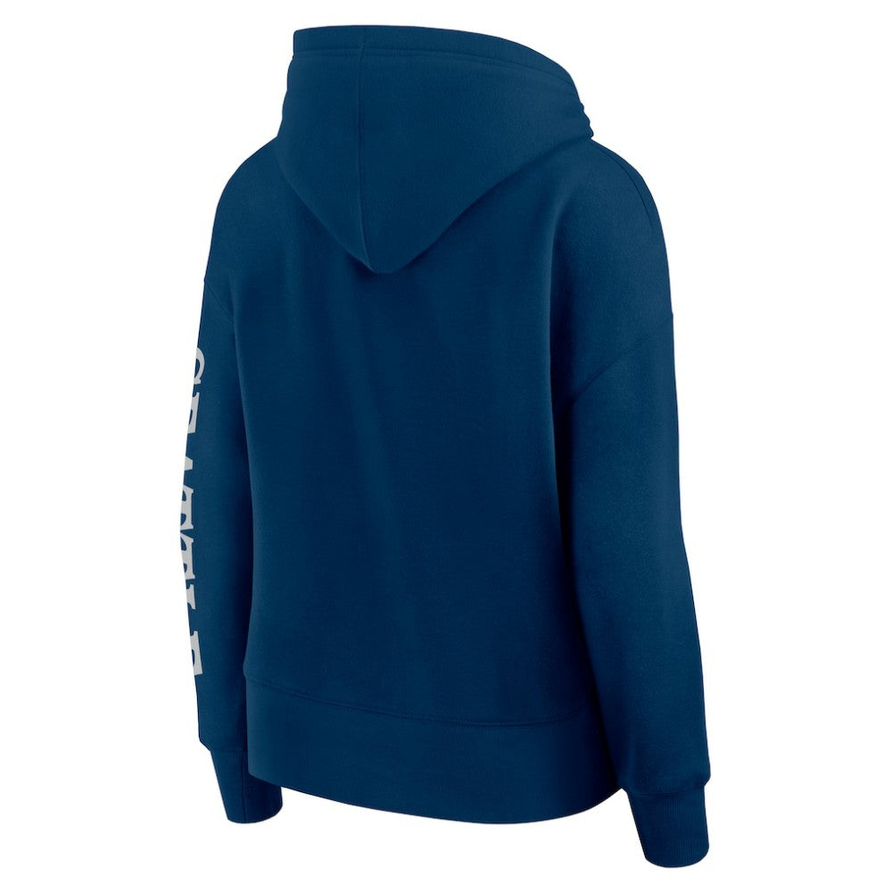 Seattle Kraken Fanatics Women's Elements Next Pullover Hoodie - Deep Sea Blue | US 201059120