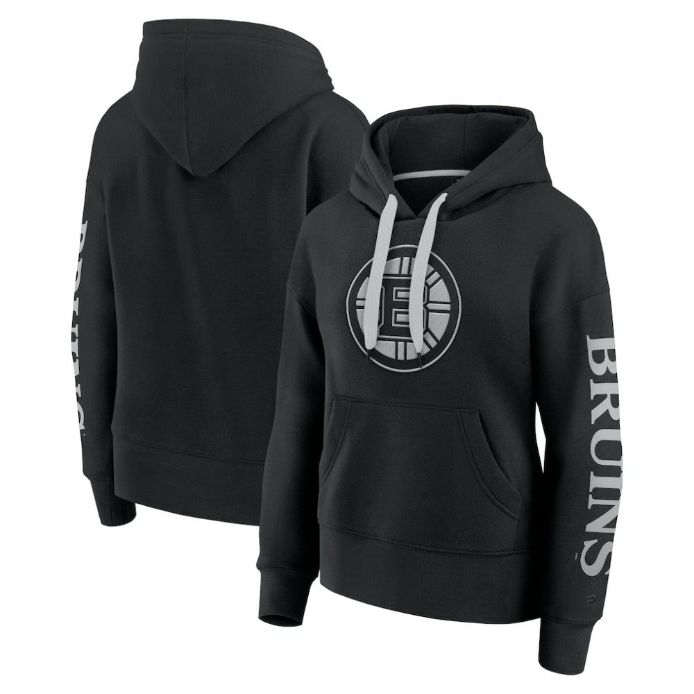 Boston Bruins Fanatics Women's Elements Next Pullover Hoodie - Black | US 201059135
