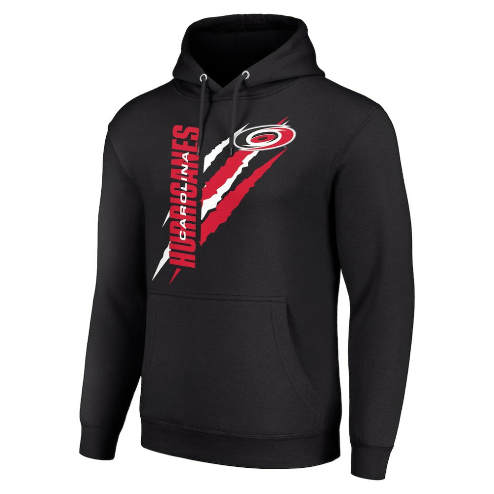 Carolina Hurricanes Starter Color Scratch Fleece Pullover Hoodie - Black | US 201059189