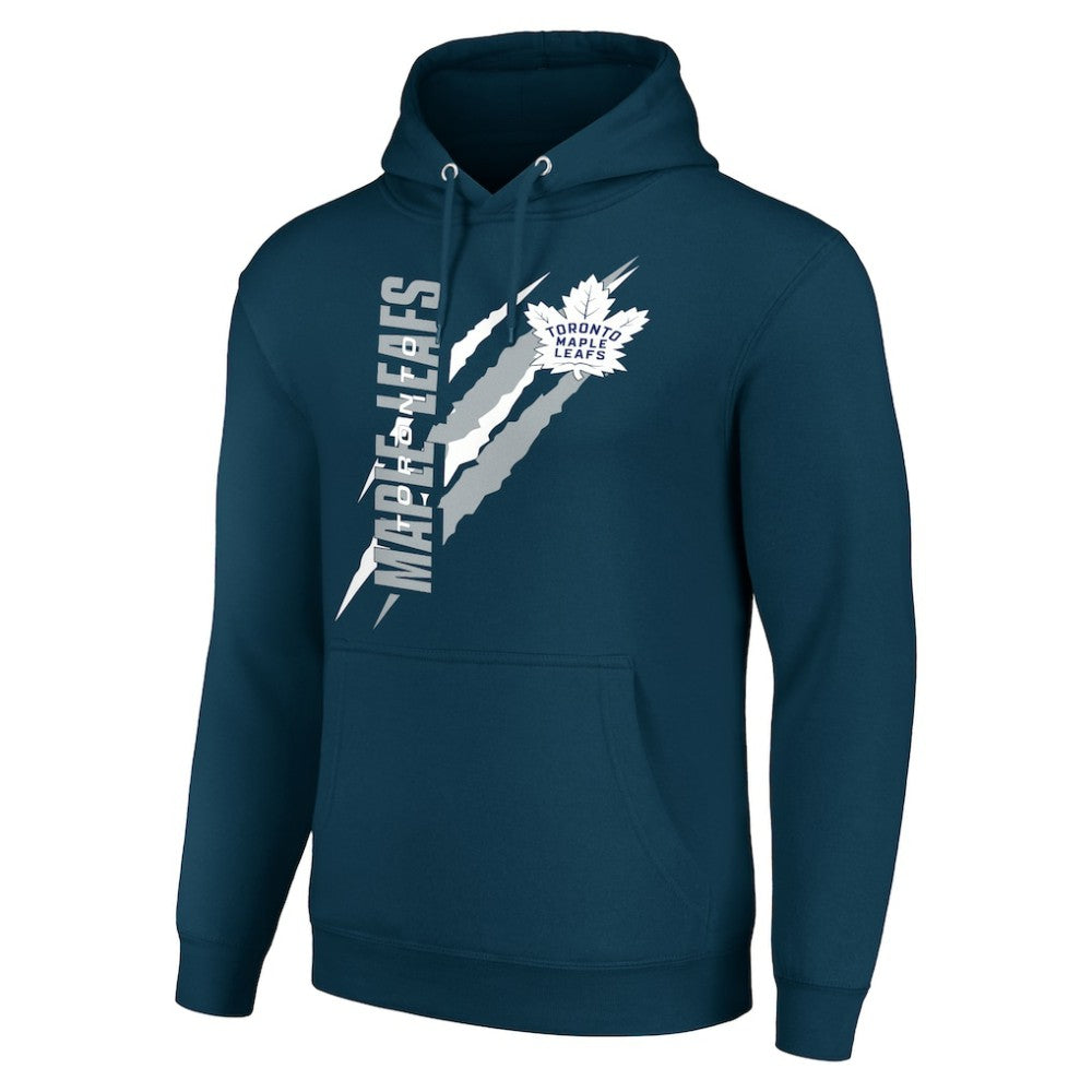 Toronto Maple Leafs Starter Color Scratch Fleece Pullover Hoodie - Blue | US 201059191