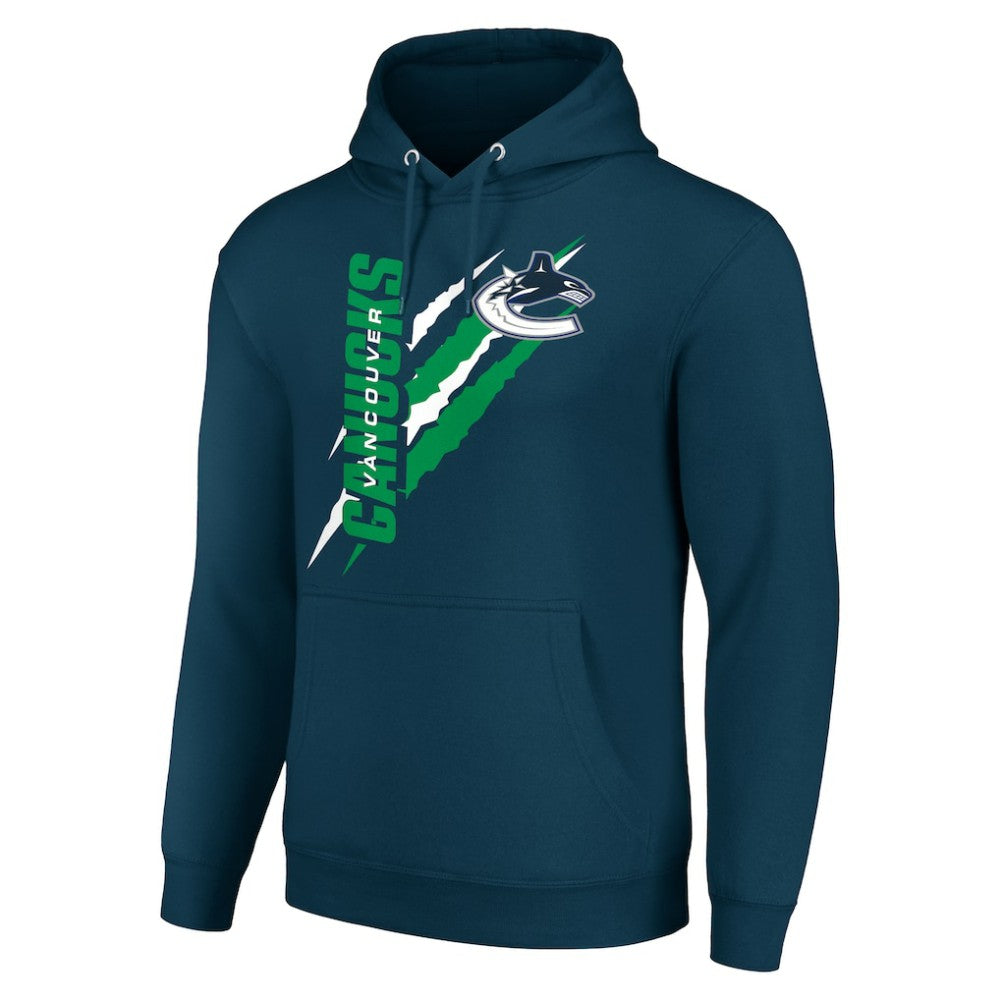 Vancouver Canucks Starter Color Scratch Fleece Pullover Hoodie - Blue | US 201059196