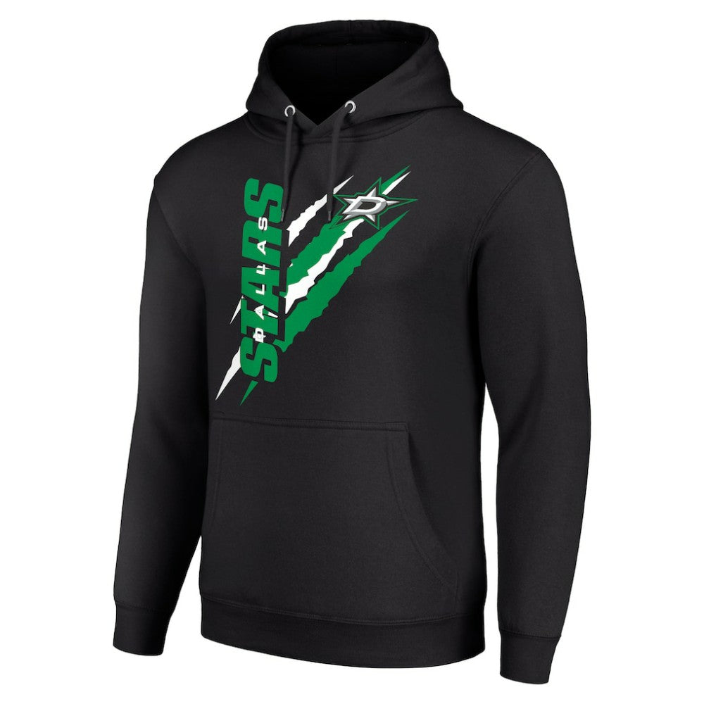 Dallas Stars Starter Color Scratch Fleece Pullover Hoodie - Black | US 201059206