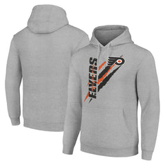 Philadelphia Flyers Starter Color Scratch Fleece Pullover Hoodie - Heather Gray | US 201059231