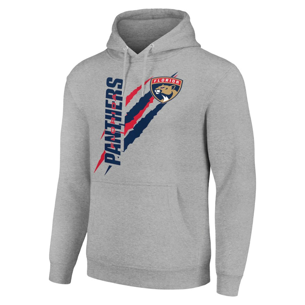 Florida Panthers Starter Color Scratch Fleece Pullover Hoodie - Heather Gray | US 201059240