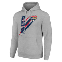 Florida Panthers Starter Color Scratch Fleece Pullover Hoodie - Heather Gray | US 201059240
