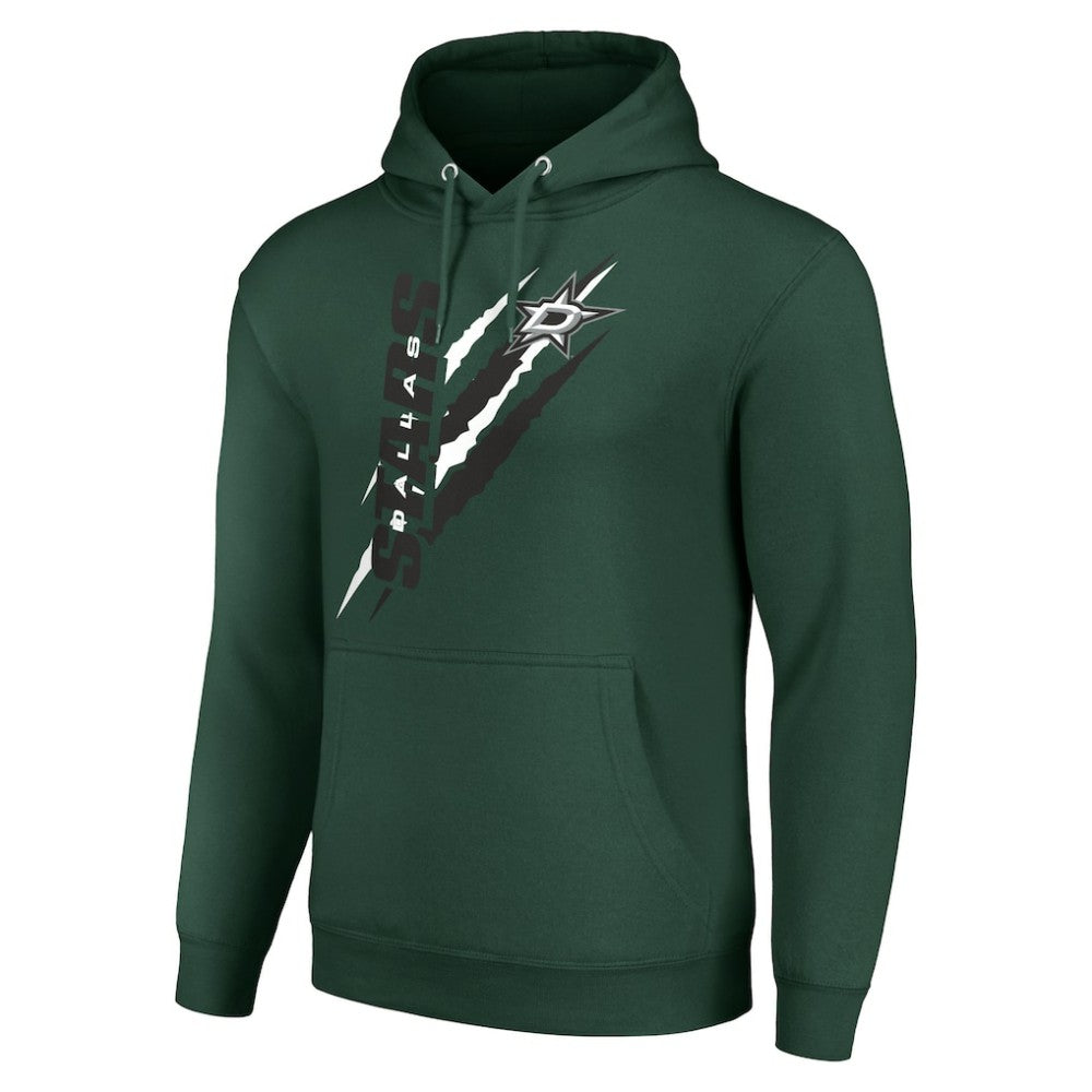 Dallas Stars Starter Color Scratch Fleece Pullover Hoodie - Green | US 201059268