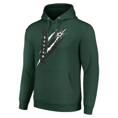 Dallas Stars Starter Color Scratch Fleece Pullover Hoodie - Green | US 201059268
