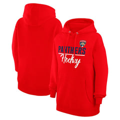 Florida Panthers G-III 4Her by Carl Banks Women's Team Fleece Pullover Hoodie - Red | US 201059307