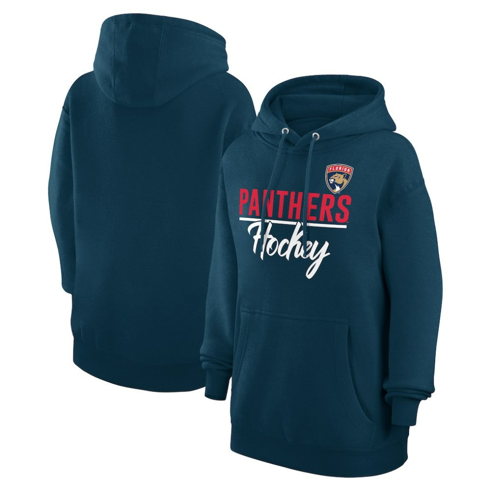 Florida Panthers G-III 4Her by Carl Banks Women's Team Fleece Pullover Hoodie - Navy | US 201059321
