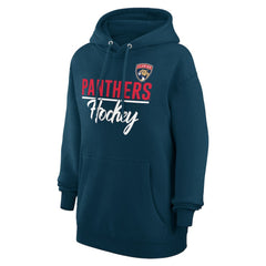 Florida Panthers G-III 4Her by Carl Banks Women's Team Fleece Pullover Hoodie - Navy | US 201059321