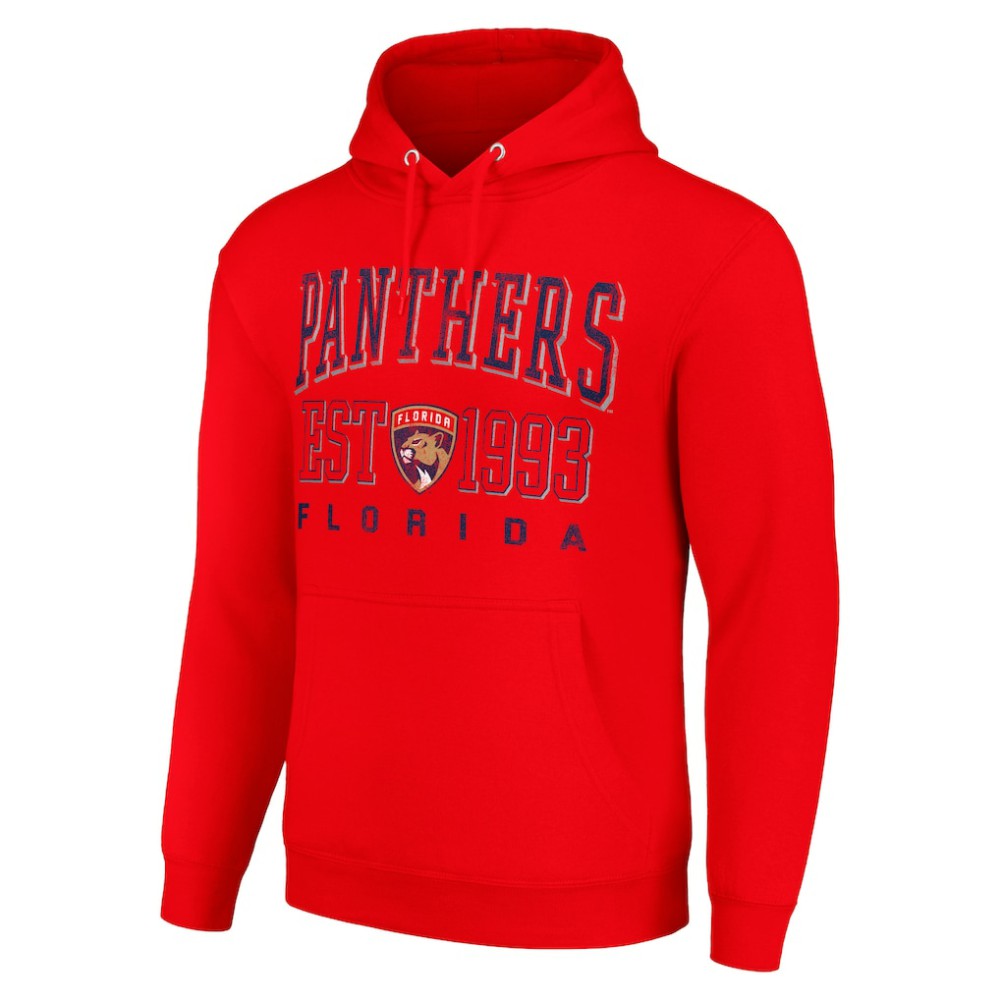 Florida Panthers Starter Graphic Pullover Hoodie - Red | US 201059334