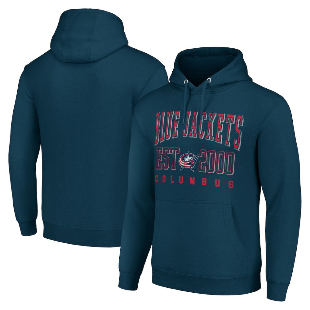 Columbus Blue Jackets Starter Graphic Pullover Hoodie - Navy | US 201059336