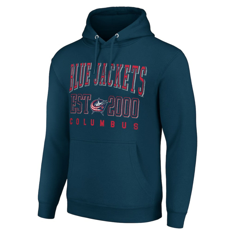 Columbus Blue Jackets Starter Graphic Pullover Hoodie - Navy | US 201059336