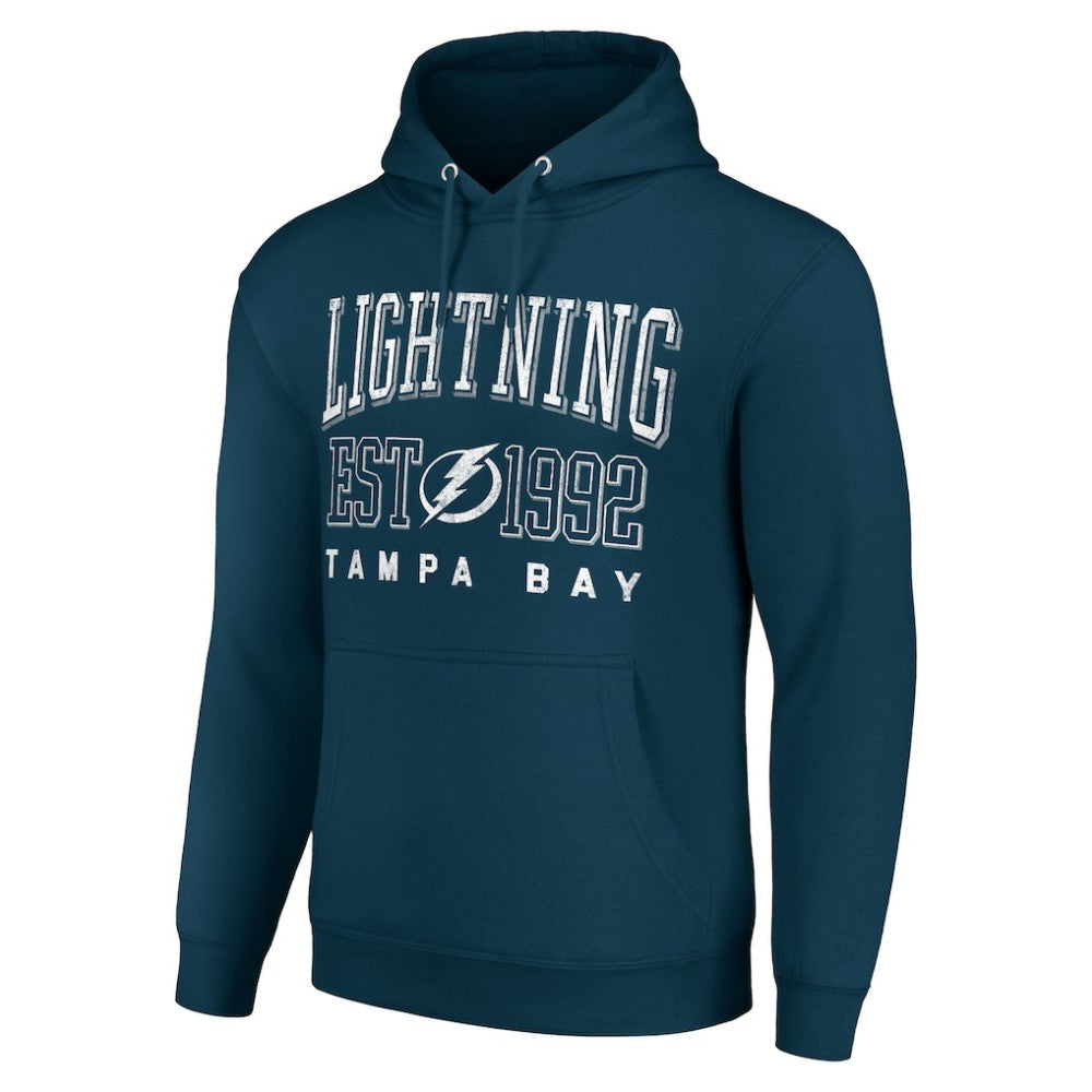 Tampa Bay Lightning Starter Graphic Pullover Hoodie - Navy | US 201059339