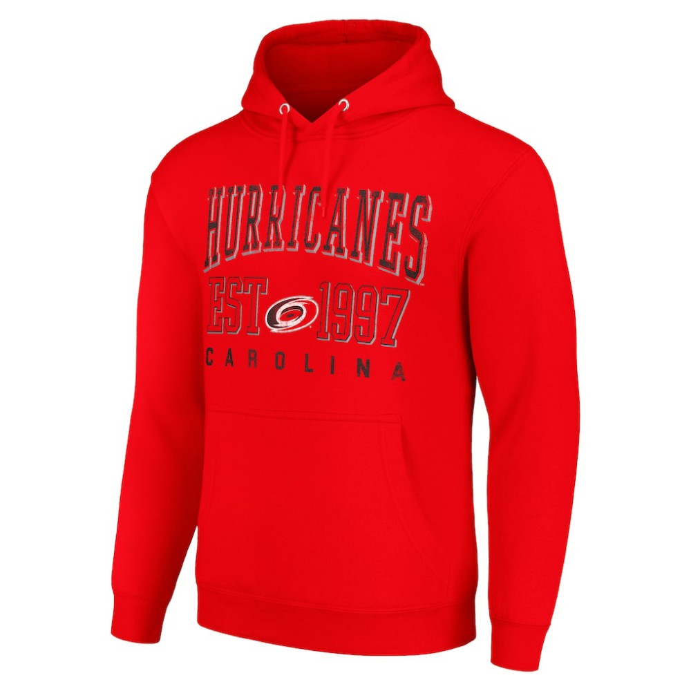 Carolina Hurricanes Starter Graphic Pullover Hoodie - Red | US 201059340