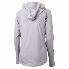 San Diego Padres Cutter & Buck Women's City Connect Adapt Eco Knit Hybrid Recycled Full-Zip Hoodie - Gray Hoodies