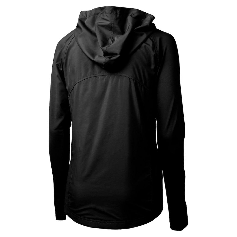 San Francisco Giants Cutter & Buck Women's City Connect Adapt Eco Knit Hybrid Recycled Full-Zip Hoodie - Black Hoodies