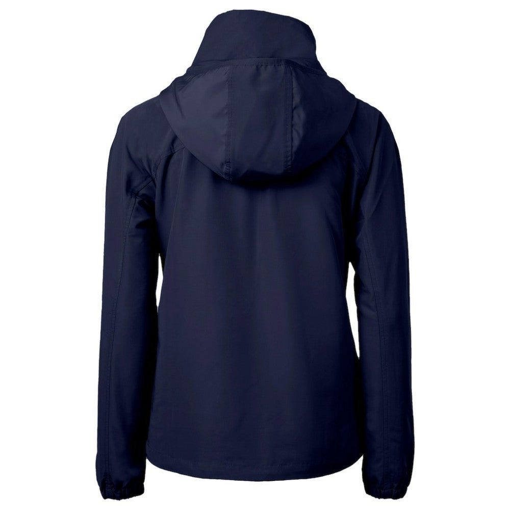 Chicago Cubs Cutter & Buck Women's City Connect Charter Eco Recycled Half-Zip Anorak Jacket - Navy Jackets
