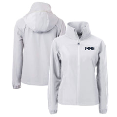 Milwaukee Brewers Cutter & Buck Women's City Connect Charter Eco Recycled Full-Zip Jacket - Gray Jackets